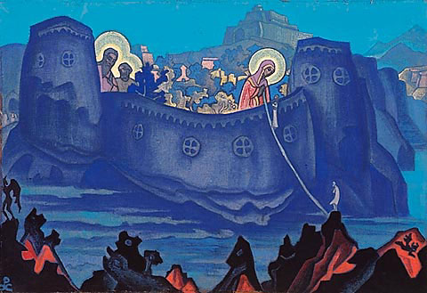 Nicholas K. Roerich. �Madonna Laboris�
