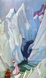 Nicholas K. Roerich. �She Who Leads�